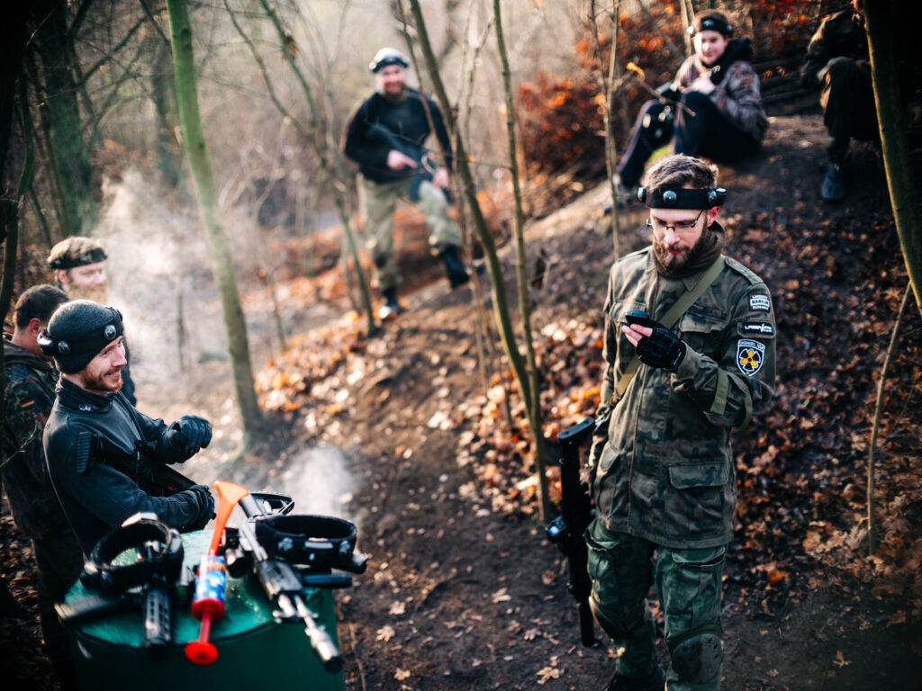 majówka laser tag